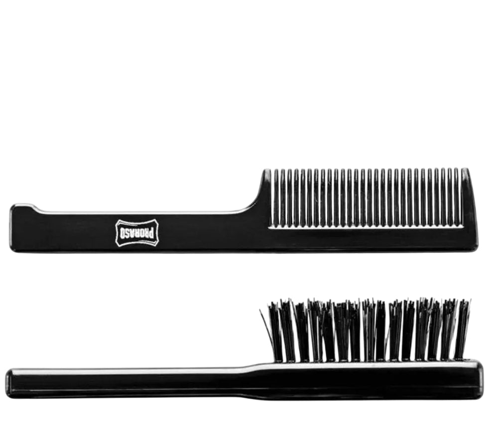 Moustache Comb & Beard Brush Set