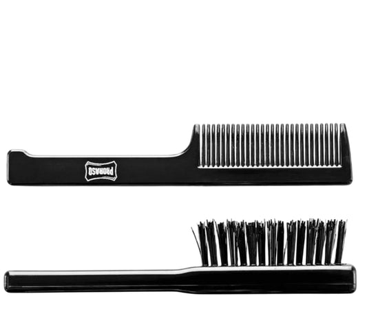 Moustache Comb & Beard Brush Set