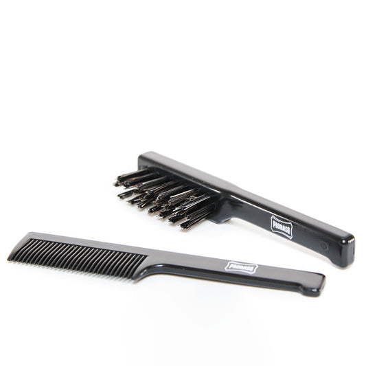 Moustache Comb & Beard Brush Set