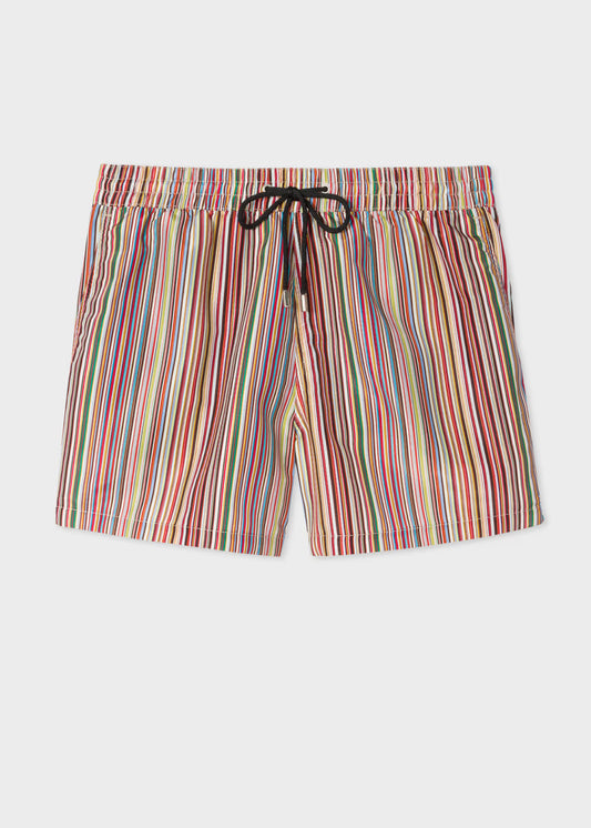 'Signature Stripe' Swim Shorts