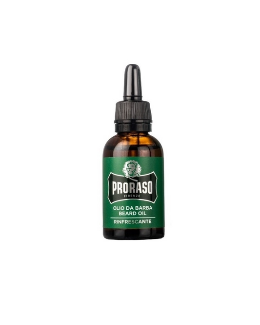 Refreshing beard oil