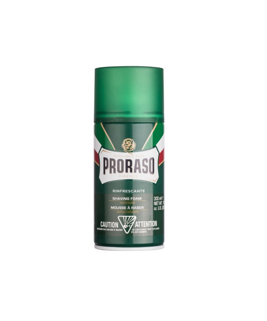 Refresh shaving foam